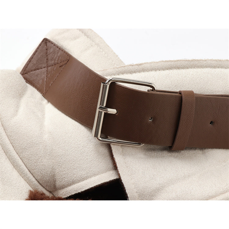 Stella Manteau en Fourrure Rétro