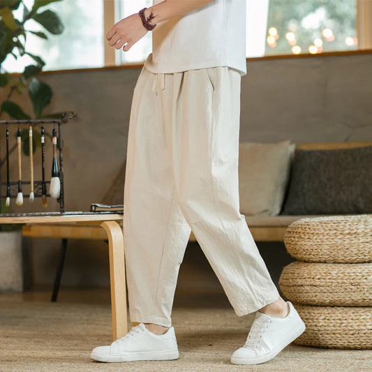 Men's Trousers Cotton Pants