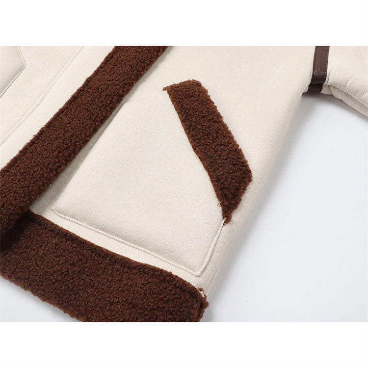 Stella Manteau en Fourrure Rétro